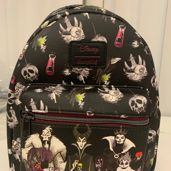 Disney loungefly villains backpack - Picture 1 of 4